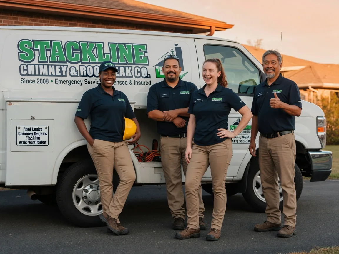 Chimney flashing repair company in Center Valley, PA